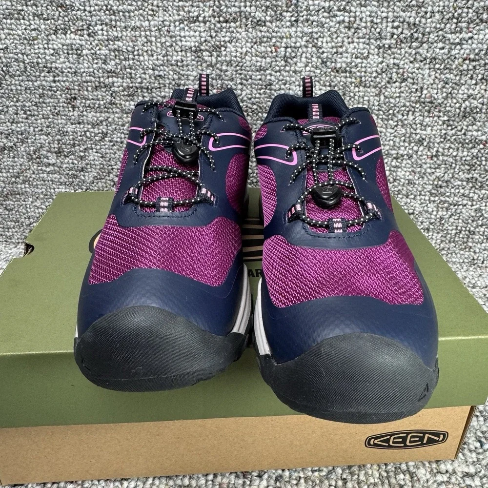 KEEN Shoes Youth Size 6 Wanduro Low Waterproof Sky Captain Purple New
